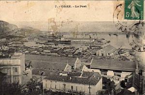 ORAN LE PORT VERS 1900